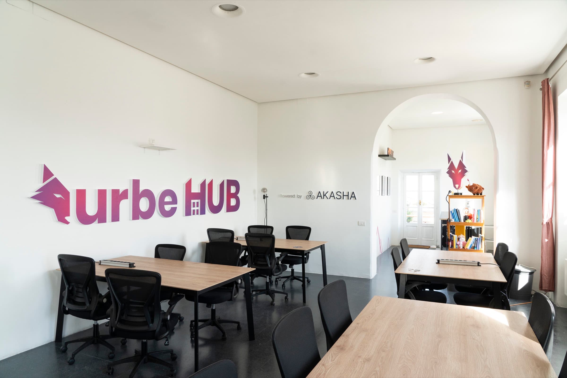 Urbe Hub workspace